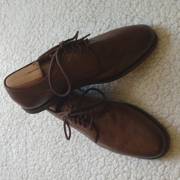 NWOT Brown Sebago Norwich Oxford Shoes 9.5 W - Picture 3 of 10
